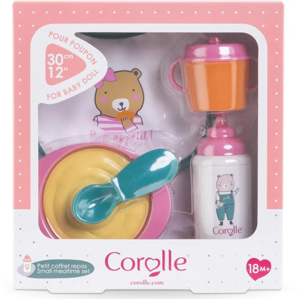 Corolle Petit coffret repas rose - Mon premier poupon^ Accessoires De Soin