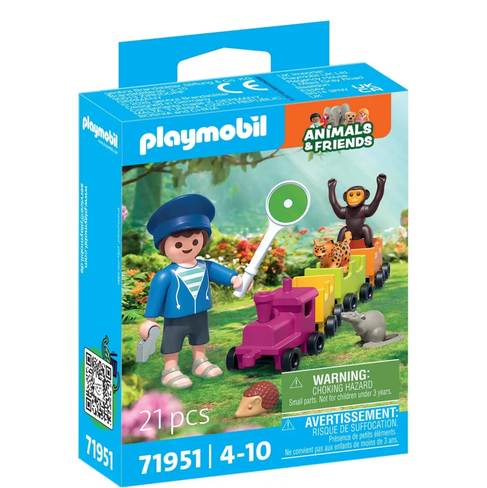 Playmobil Petite aventure en train Animals & Friends 71951^ Les Animaux