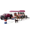 Schleich Pickup et sa grande remorque équestre Horse Club^ La Ferme Et L'Univers Agricole