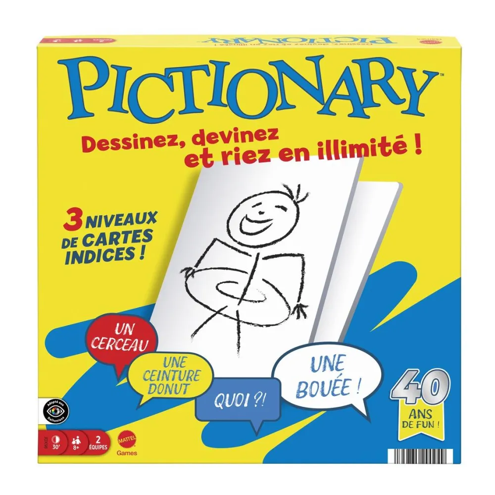 Mattel Games Pictionary^ Jeux D'Ambiance