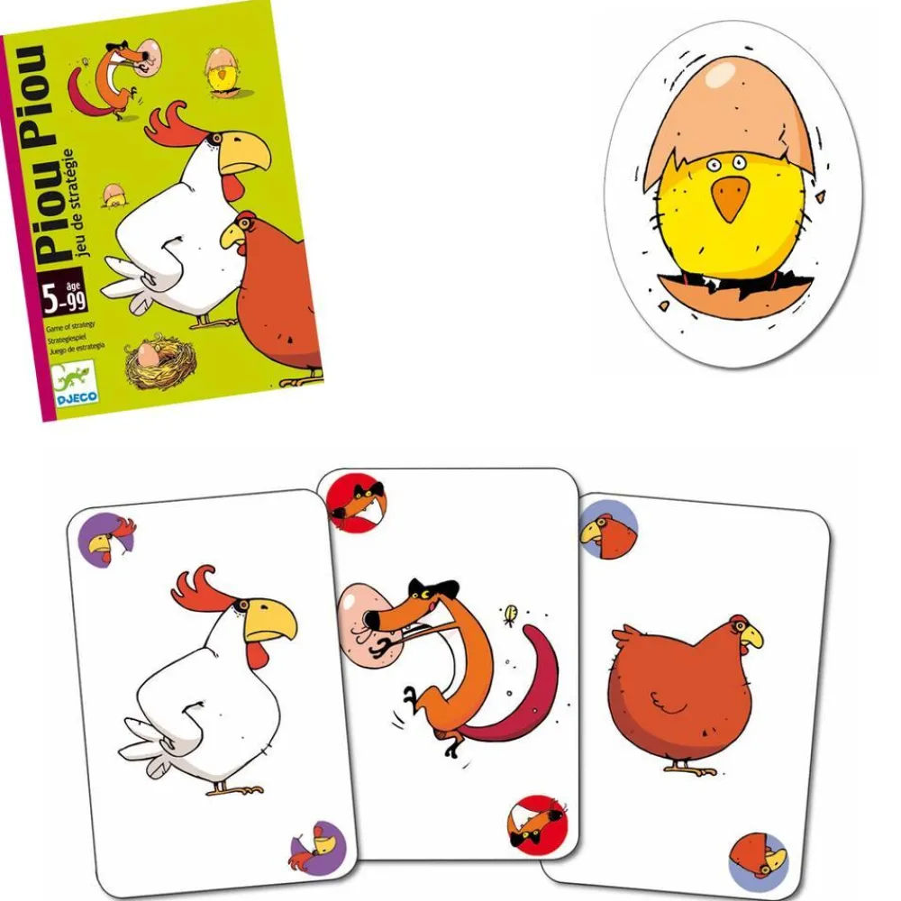 Djeco Piou Piou^ Jeux D'Apprentissage