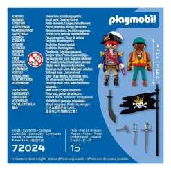 Playmobil Pirates avec drapeau duo 72024^ Les Pirates, Chevaliers, Cowboys Et Indiens