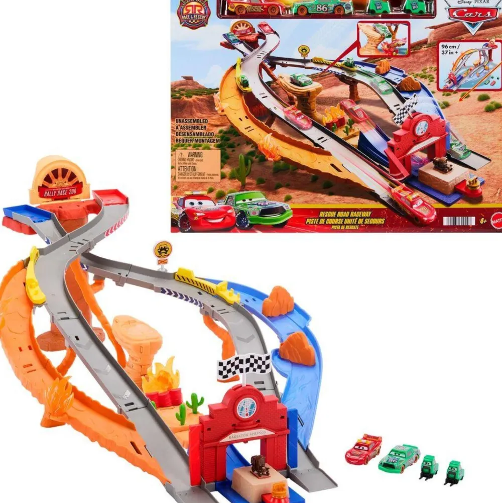 Mattel Piste de course unité de secours Cars^ Circuits Et Pistes