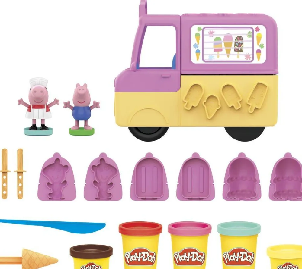Play-Doh Peppa Pig Le Glacier^ Modelage Et Moulage