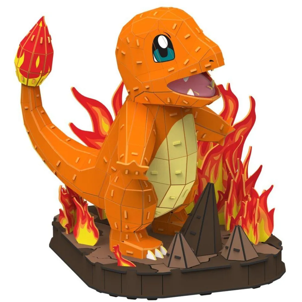 Spin Master Pokemon Salamèche - Puzzle 4D Build^ Puzzles 3D