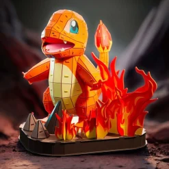 Spin Master Pokemon Salamèche - Puzzle 4D Build^ Puzzles 3D