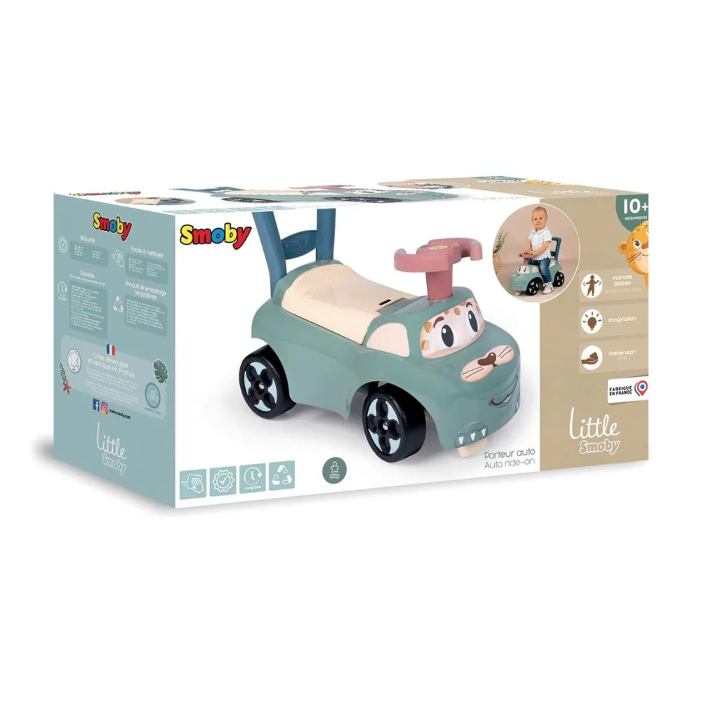 Smoby Porteur auto - Little^ Trotteurs, Pousseurs, Porteurs Et Bascules