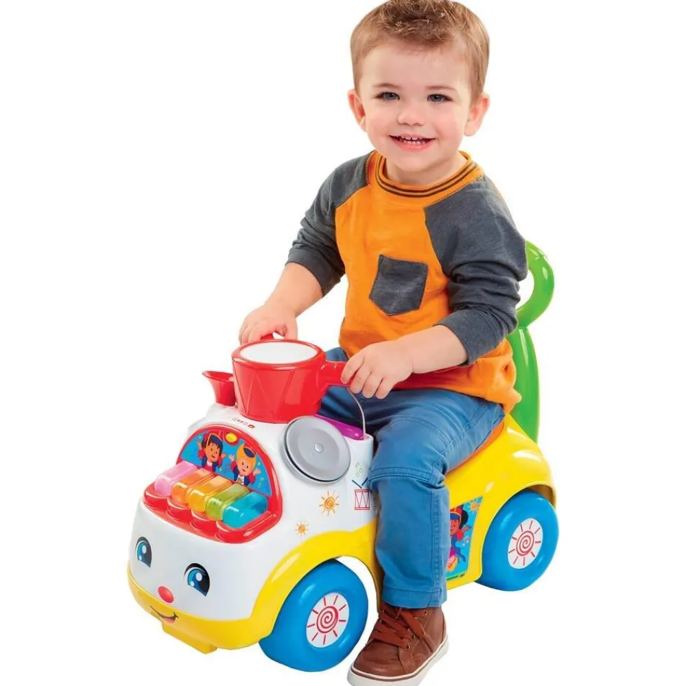 Varta Porteur Fisher Price Parade Musicale Jaune^ Trotteurs, Pousseurs, Porteurs Et Bascules