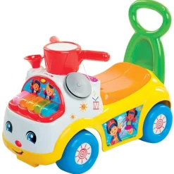 Varta Porteur Fisher Price Parade Musicale Jaune^ Trotteurs, Pousseurs, Porteurs Et Bascules
