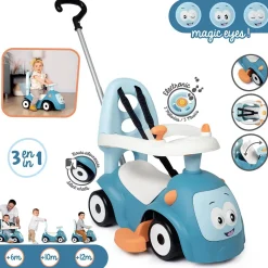Smoby Porteur Maestro Balade Bleu -^ Trotteurs, Pousseurs, Porteurs Et Bascules