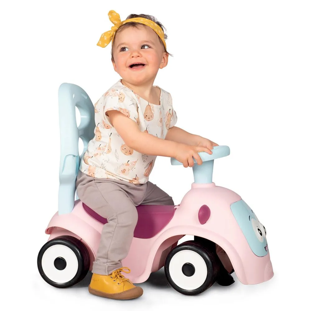 Smoby Porteur Maestro Balade Rose -^ Trotteurs, Pousseurs, Porteurs Et Bascules