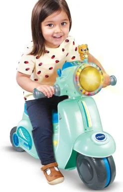 Varta Porteur Scooter Interactif 3 en 1^ Trotteurs, Pousseurs, Porteurs Et Bascules