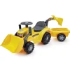 Ecoiffier Porteur Tracto pelle avec remorque^ Trotteurs, Pousseurs, Porteurs Et Bascules