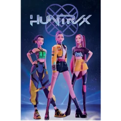 Poster Huntrix - KPOP Demon Hunters^ Mobilier Et Décoration