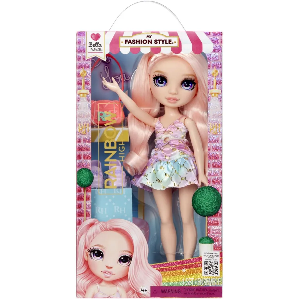 MGA Poupée 27 cm Rainbow High My Fashion doll Bella Parker^ Poupées Mannequins