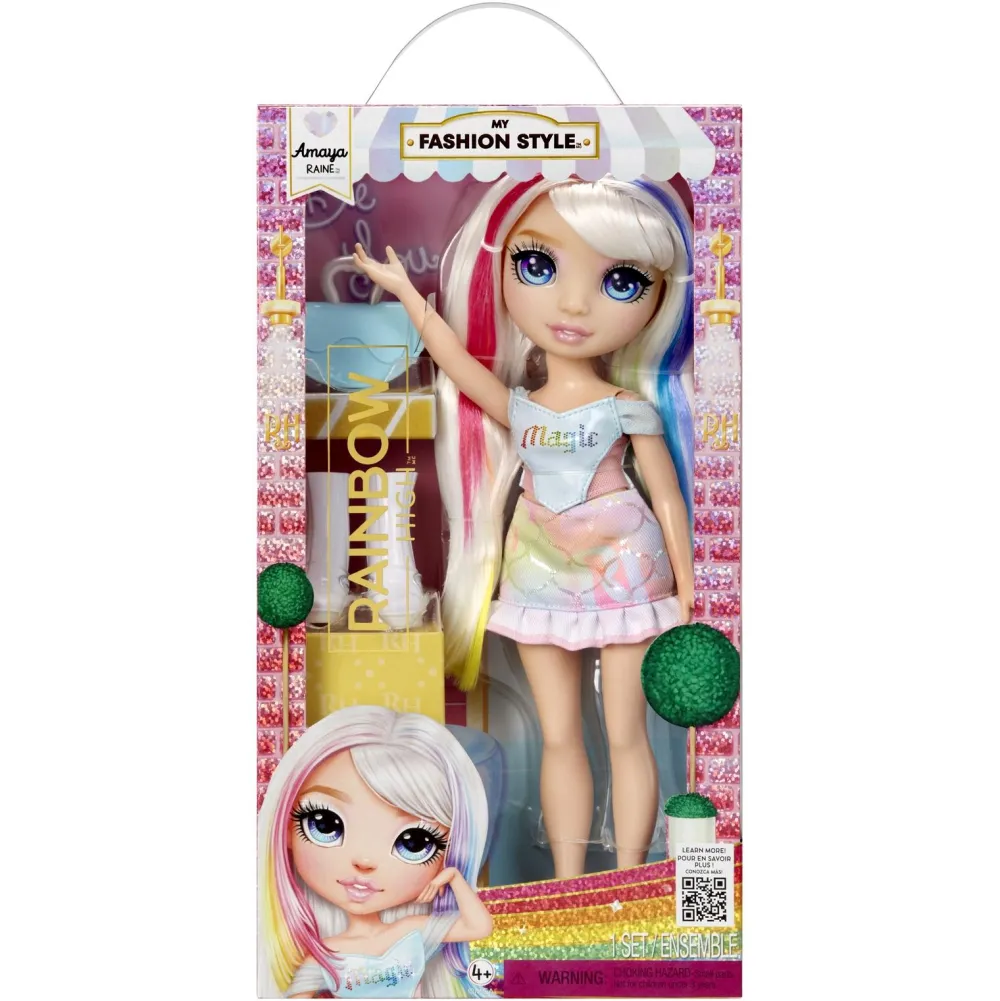 MGA Poupée 27 cm Rainbow High My Fashion doll Amaya Raine^ Poupées Mannequins