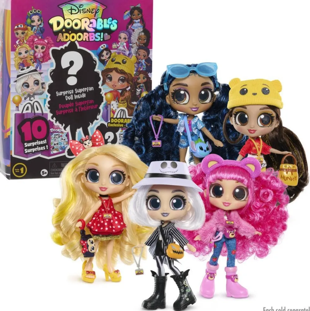 Just Play Poupée Adoorbs Doorables 14 cm^ Mini-Univers
