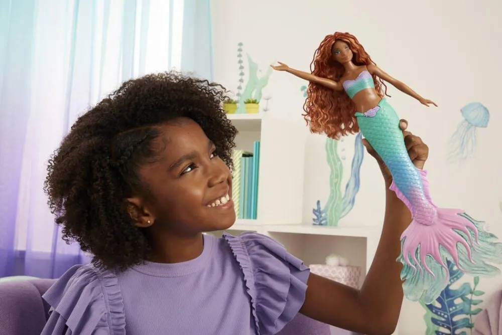 Mattel Poupée Ariel Chantante - Disney Princesses^ Poupées Mannequins