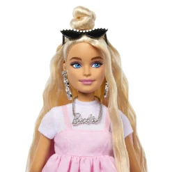 Mattel Poupée Barbie Coffret Deluxe Style Robe rose bonbon^ Poupées Mannequins