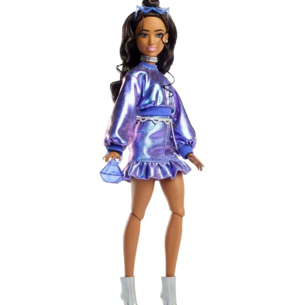 Mattel Poupée Barbie deluxe - Style metalibleu^ Poupées Mannequins