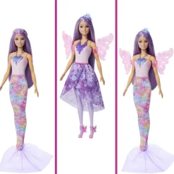 Mattel Poupée Barbie Fantaisie 3 en 1^ Poupées Mannequins