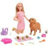Mattel Poupée Barbie naissance des chiots^ Poupées Mannequins|Mini-Univers