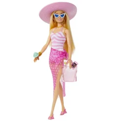 Mattel Poupée Barbie plage^ Poupées Mannequins