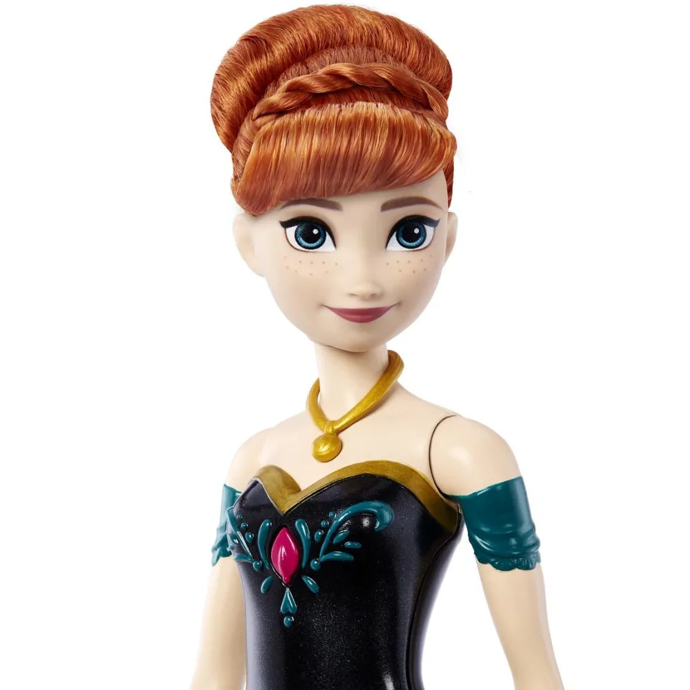 Mattel Poupée chantante Anna La Reine des Neiges - Le renouveau multilangues^ Poupées Mannequins