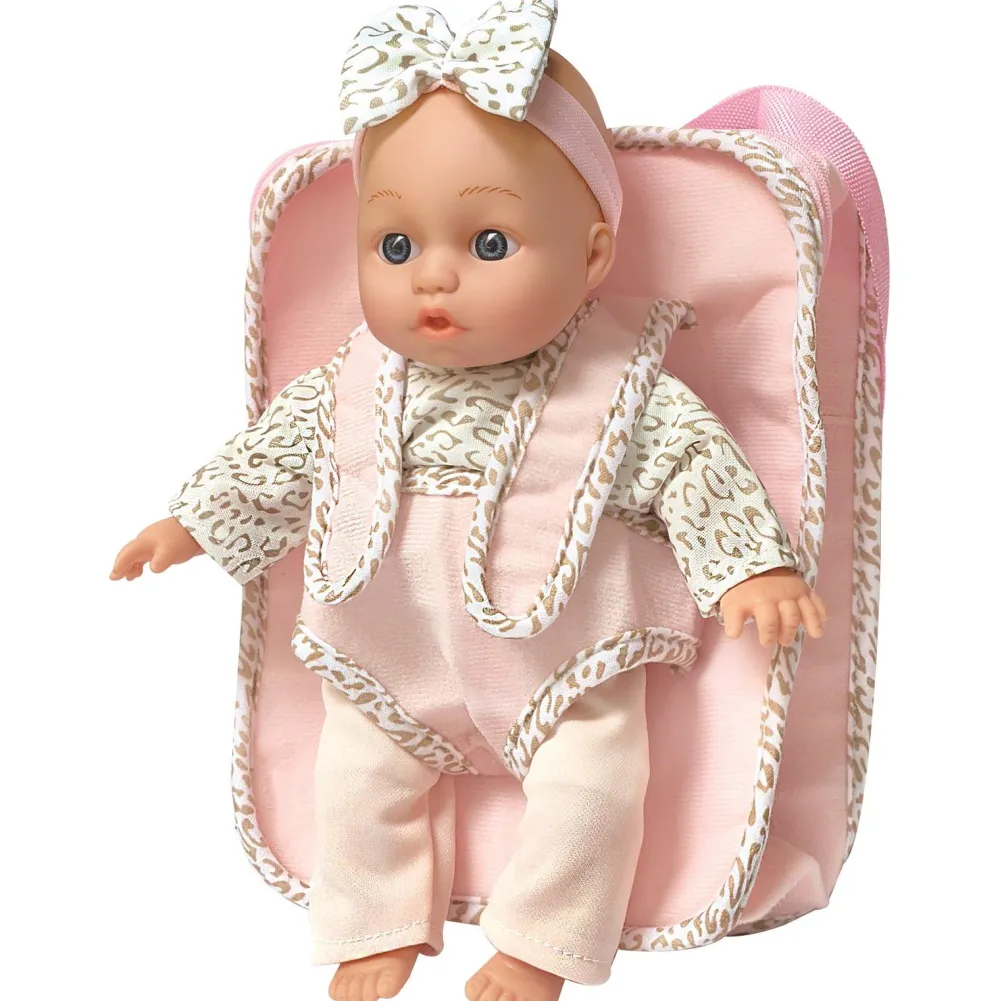 Cerise & Capucine Poupée 30cm et sac à dos porte-bébé^ Poupées Classiques