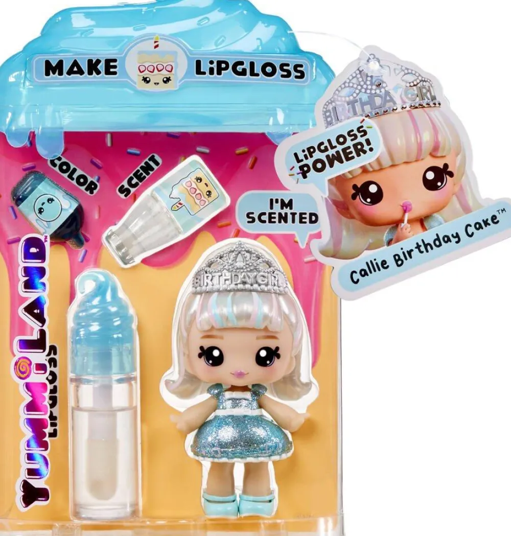 MGA Poupée gloss Yummiland Callie Gâteau d'anniversaire^ Mini-Univers