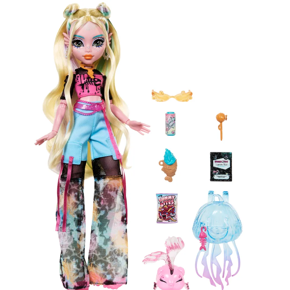 Mattel Poupée Lagoona Blue - Monster High^ Poupées Mannequins