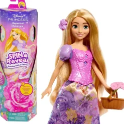 Mattel Poupée Mannequin - Raiponce Spin And Reveal Royal^ Poupées Mannequins