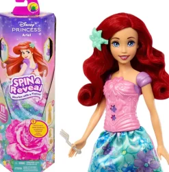 Mattel Poupée Mannequin - Spin And Reveal Royal Ariel^ Poupées Mannequins