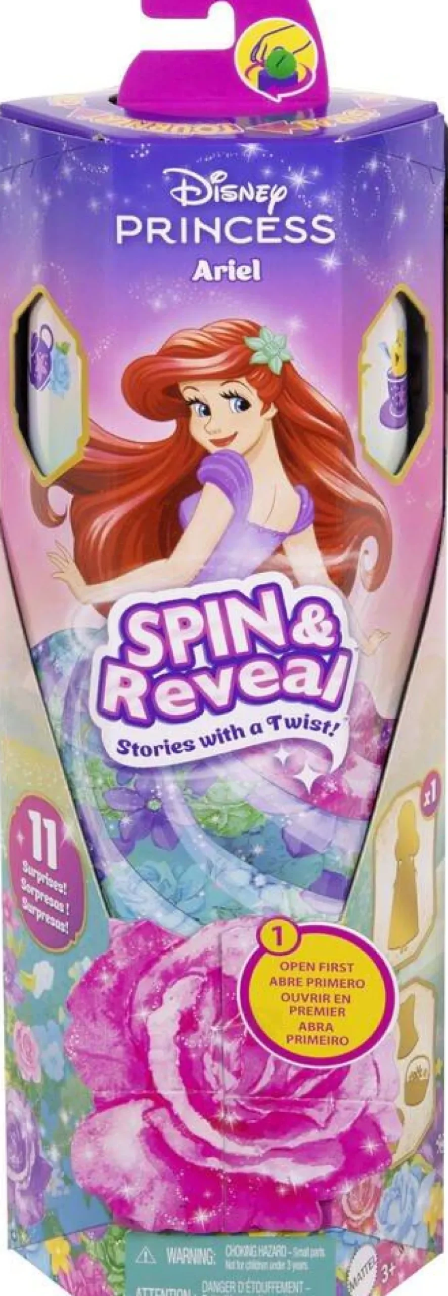 Mattel Poupée Mannequin - Spin And Reveal Royal Ariel^ Poupées Mannequins