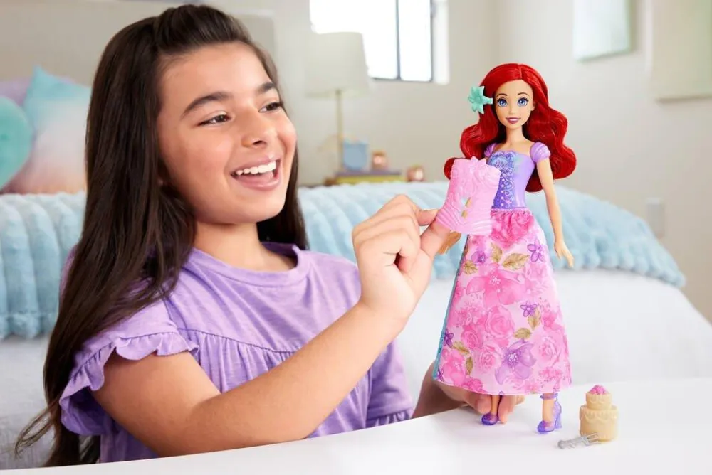 Mattel Poupée Mannequin - Spin And Reveal Royal Ariel^ Poupées Mannequins