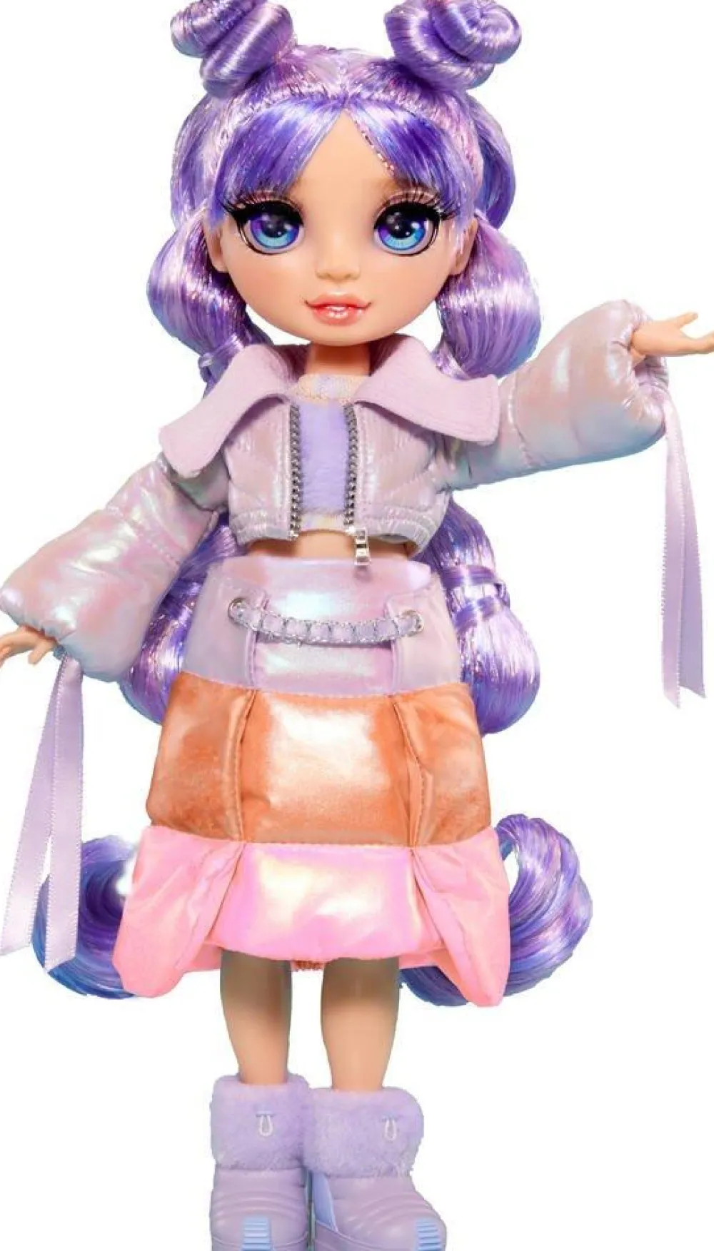 MGA Poupée Mannequin Rainbow High Winter Wonderland Violet 27 cm^ Poupées Mannequins