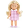 Corolle Poupée Mini Corolline Rosy robe Vichy^ Poupées Classiques