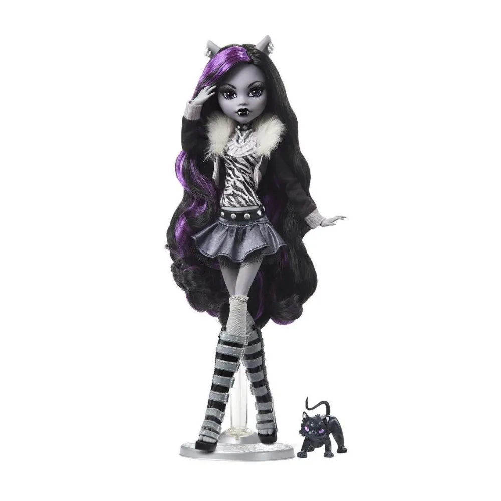 Mattel Poupée Monster High Drame au cinéma - Clawdeen Wolf^ Poupées Mannequins