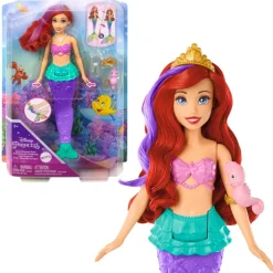 Mattel Poupée princesse Disney - Ariel Nageuse^ Poupées Mannequins