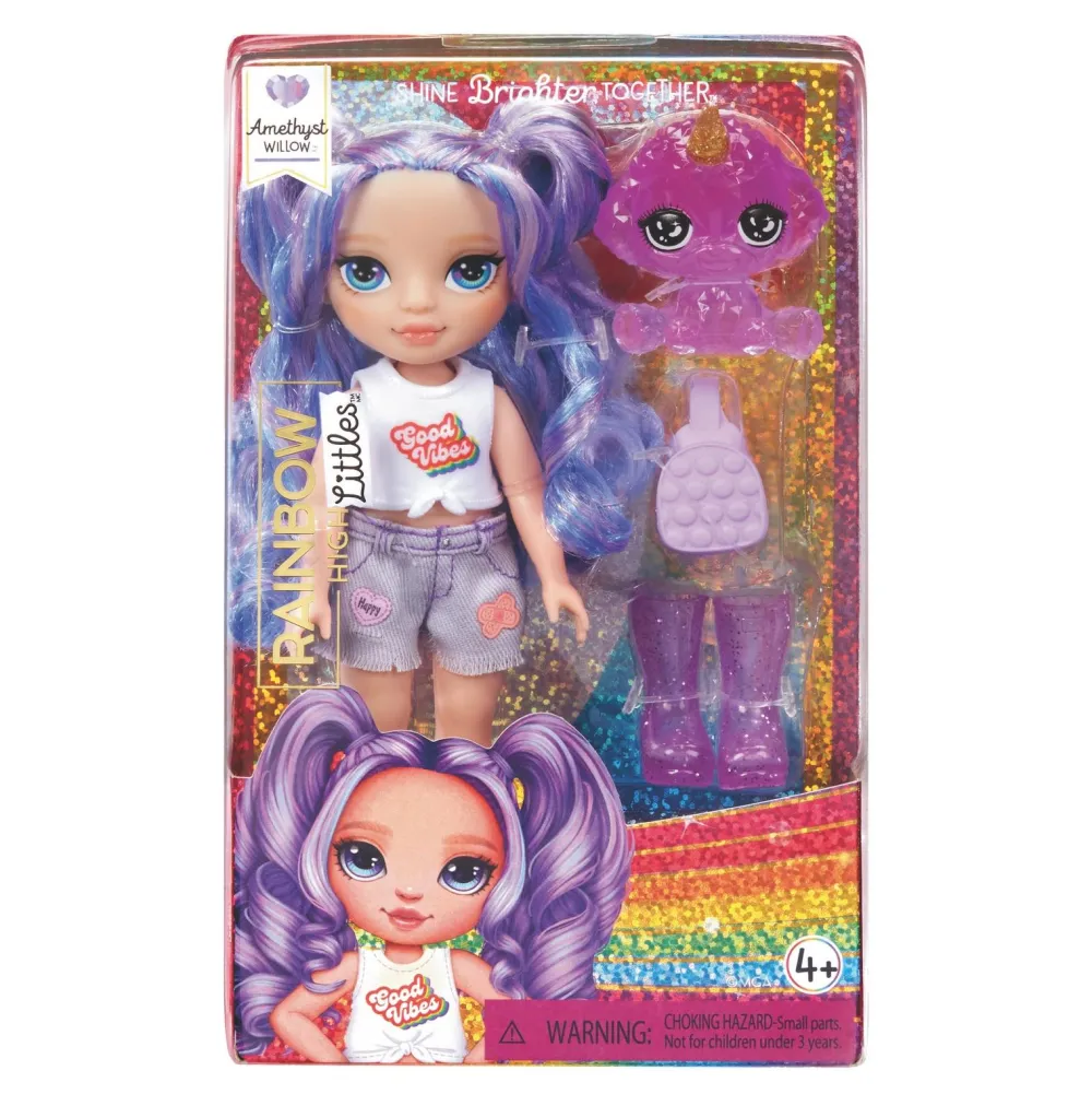 MGA Poupée Rainbow High Littles - Amethyst Willow^ Poupées Mannequins