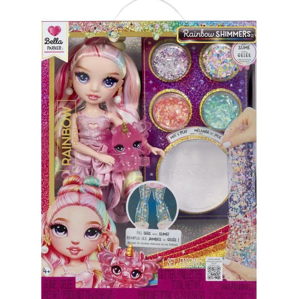 MGA Poupée Rainbow High Rainbow shimmers Bella Parker^ Poupées Mannequins