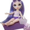 MGA Poupée Rainbow High Swim et Style - Violet^ Poupées Mannequins