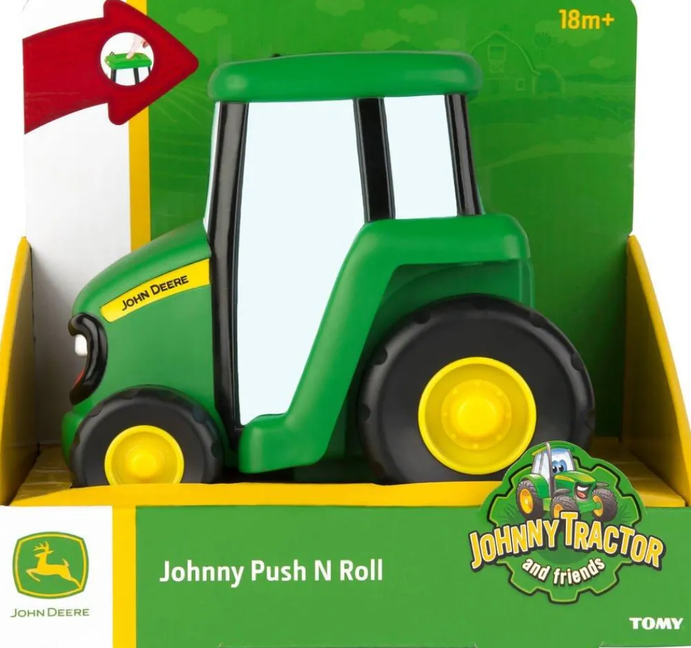 Varta Pousse Roule Tracteur John Deere - Véhicule En Plastique Souple^ Véhicules Agricoles Et De Chantier