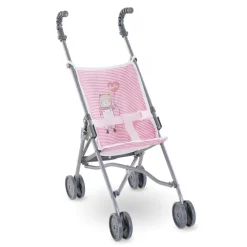 Corolle Poussette canne rose^ Poussettes, Landaus Et Couffins