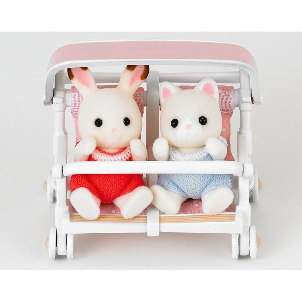 Sylvanian Families Poussette double 4533^ Mini-Univers