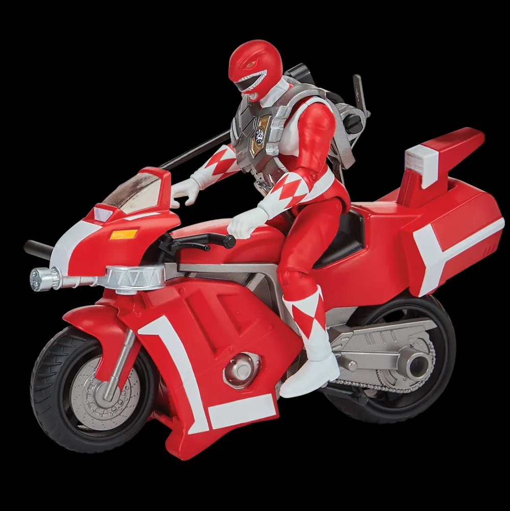 GP Toys Power Ranger Re-ignitions Moto tyrannosaurus et Ranger rouge^ Les Héros Et Personnages