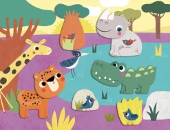 Djeco Premiers collages pour les tout petits^ Peinture