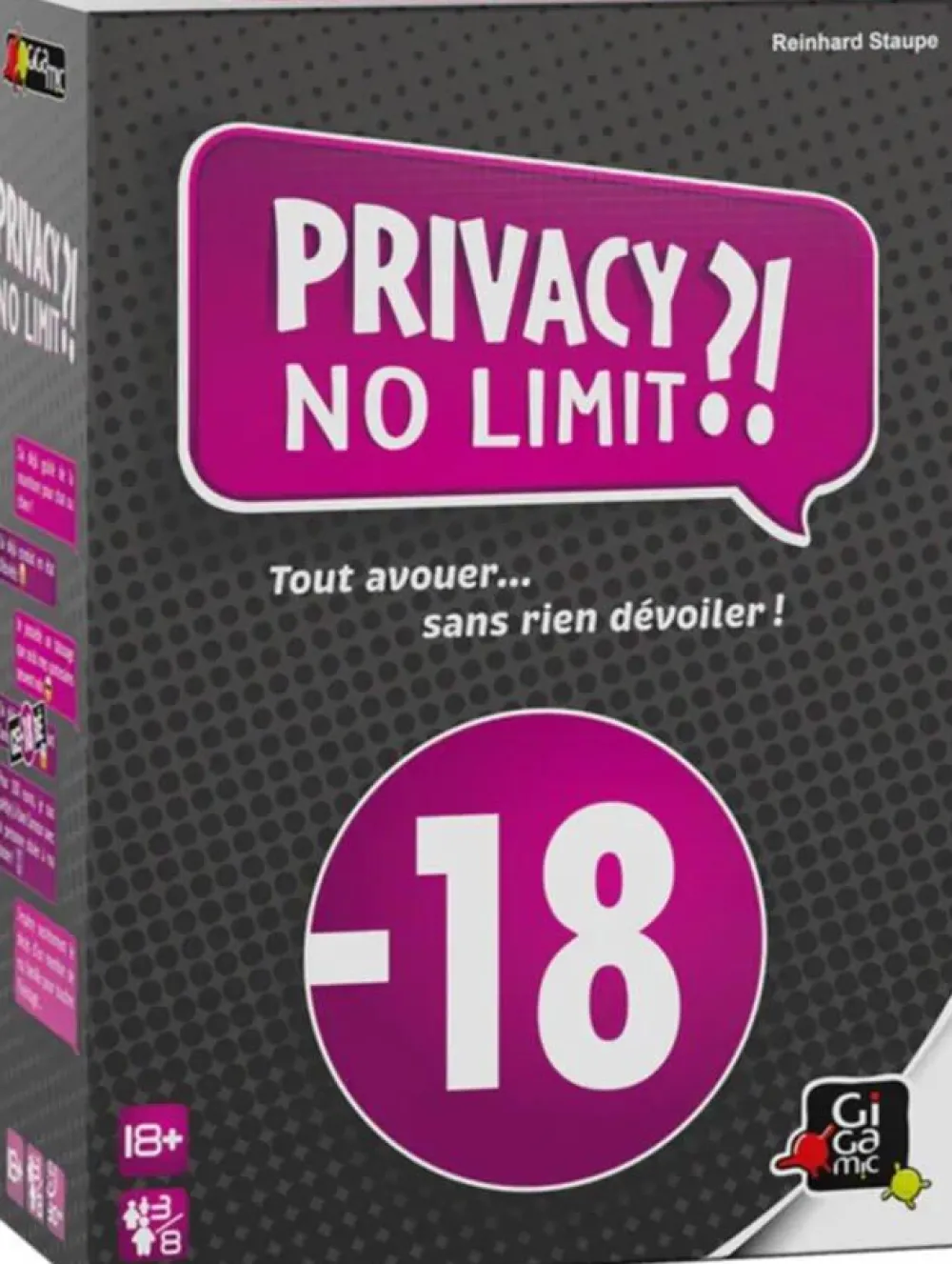 Gigamic Privacy No Limit^ Jeux D'Ambiance