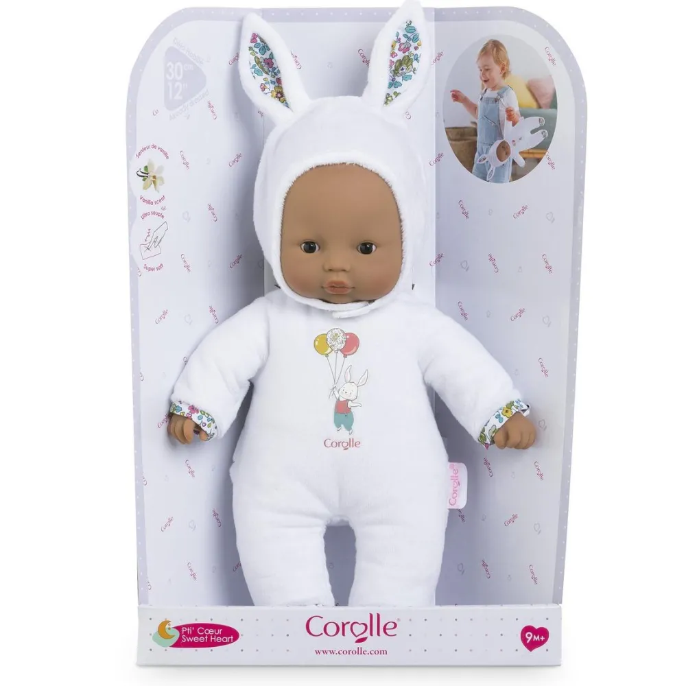 Corolle Pti' coeur lapin blanc - Mon doudou^ Poupons Classiques