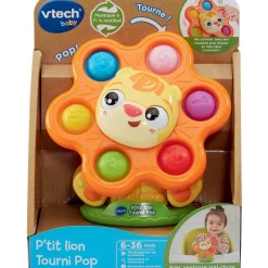 VTech Ptit lion Tourni Pop avec ventouse^ Hochets Et Jouets D'Activités